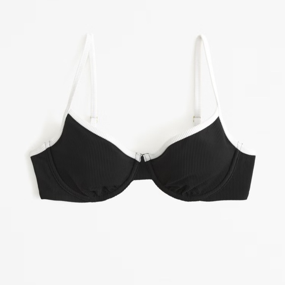 Abercrombie & Fitch 90s Clean Underwire Bikini Top NWT - Picture 1 of 1